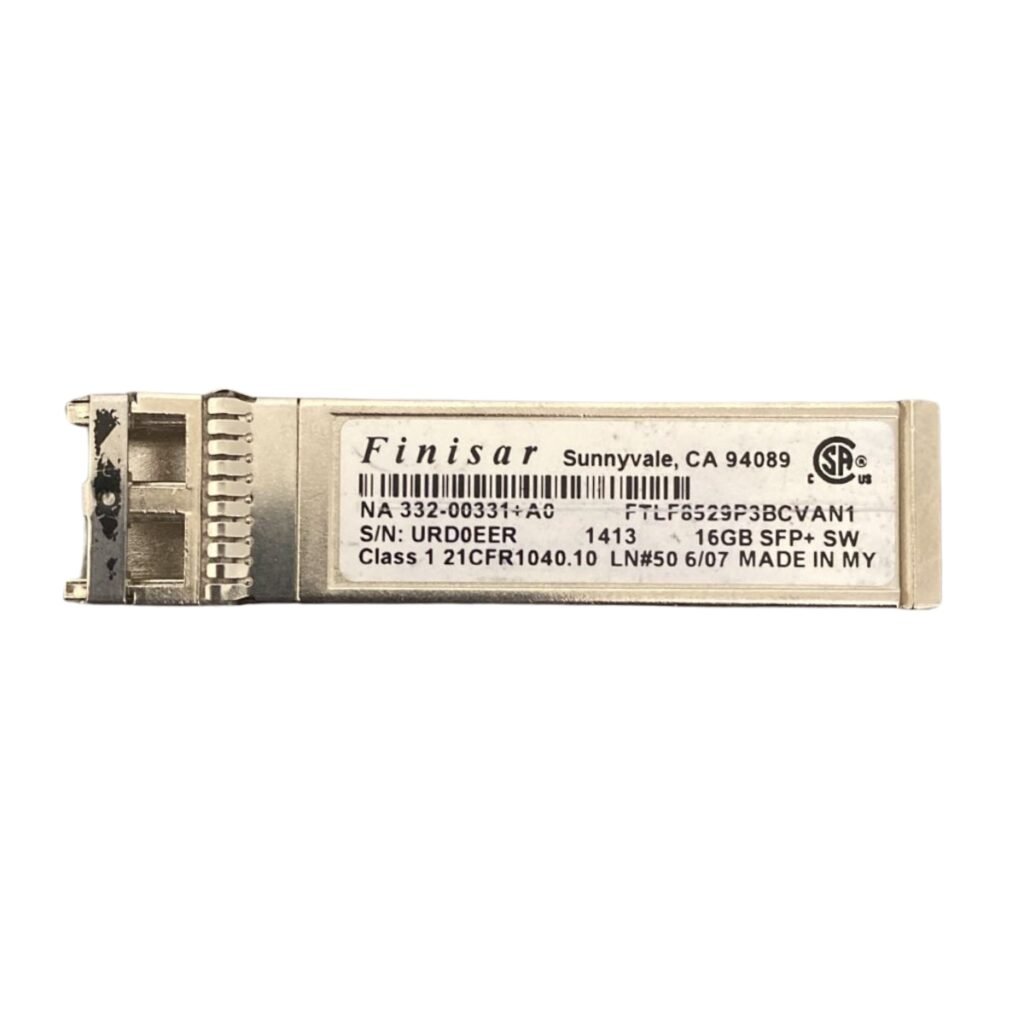 Finisar 16Gbps SW SFP+ Transceiver – 850nm, LC Duplex, up to 100m Reach