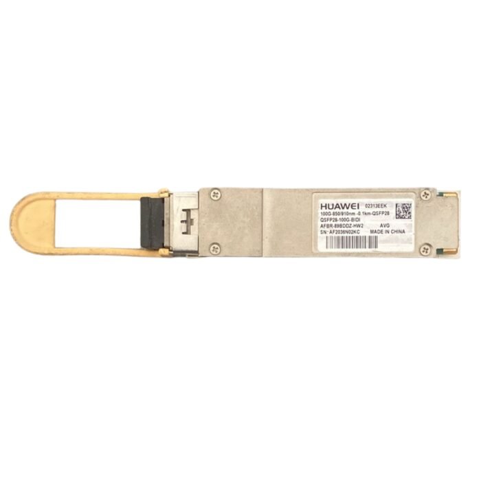 Huawei 100GBASE-BIDI QSFP28 Optical Transceiver – 100 Gbps, BiDi, LC Duplex, up to 100m Reach