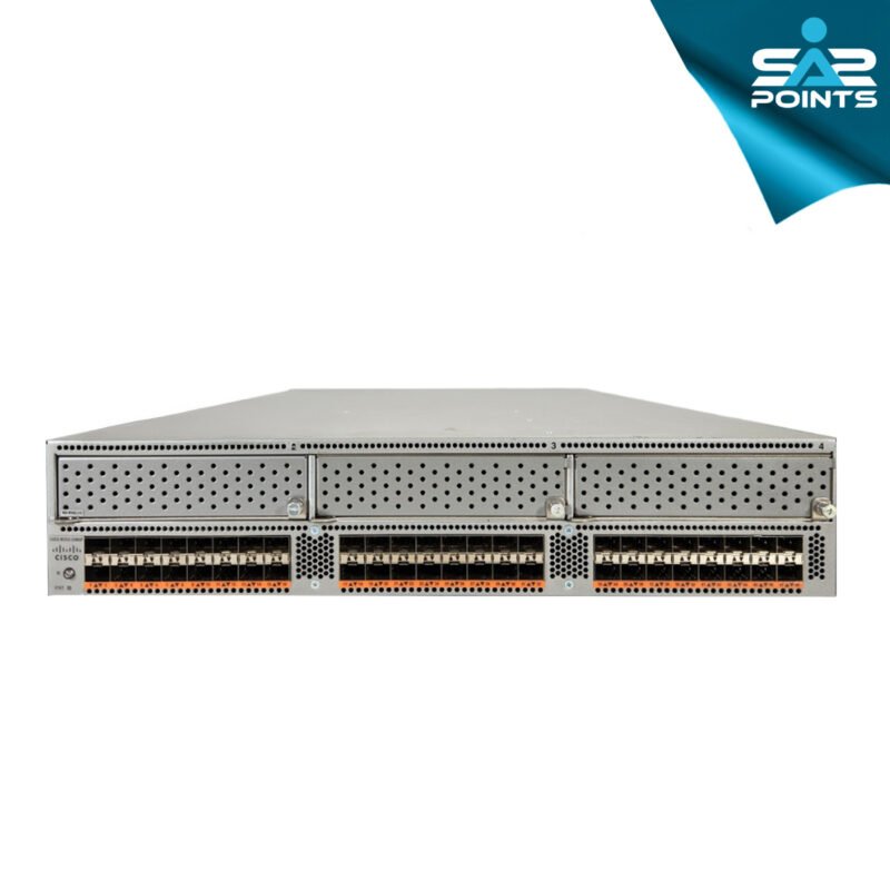 Cisco Nexus 5596UP 48 front view with 48 SFP+ ports