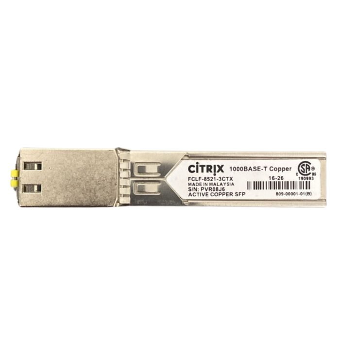 Citrix 1000BASE-T SFP Transceiver – 1 Gbps, RJ45, 100m Reach ATGBICS