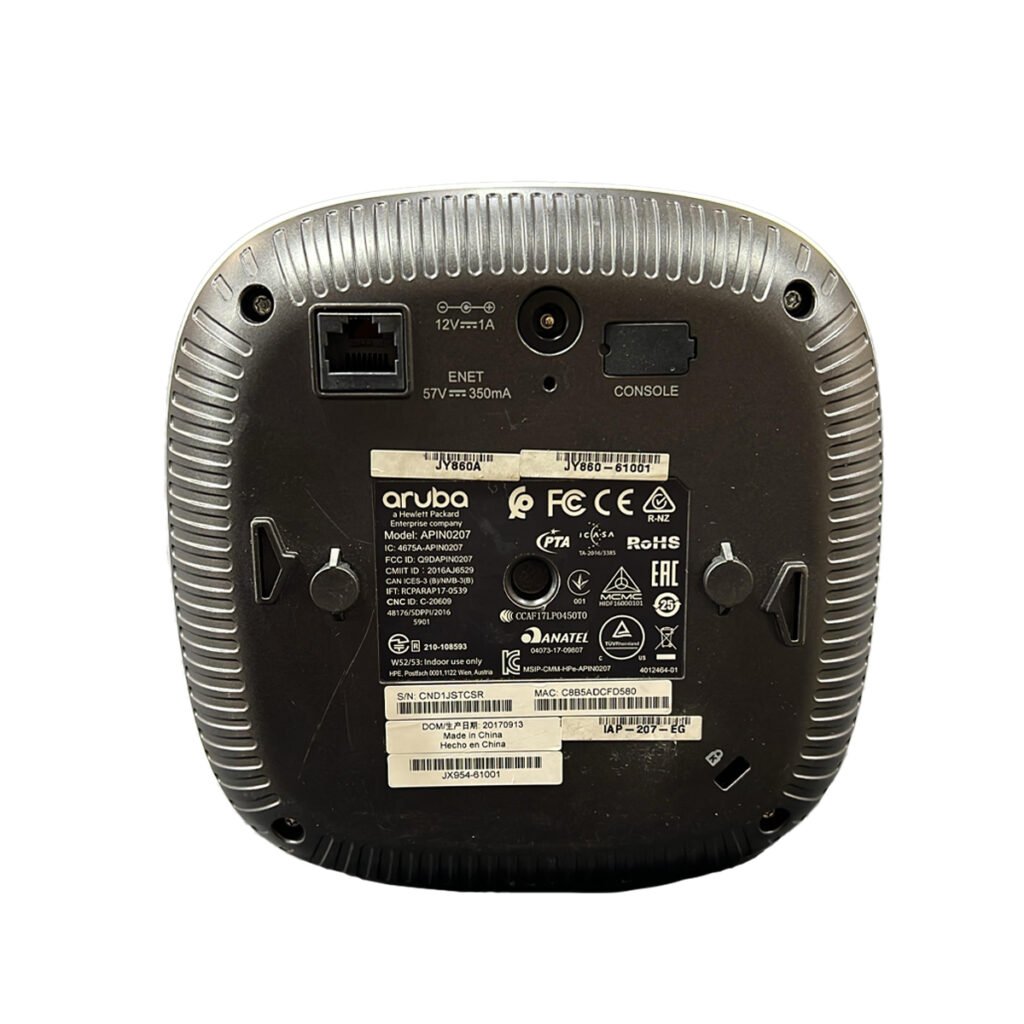 HPE Aruba AP-207 JX952A access point Wi-Fi 5