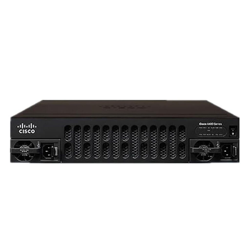Cisco 4451-X Integrated Services Router – 4x GE Ports, 3 NIM Slots, 2 SM-X Slots, Up to 2 Gbps Throughput