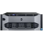 Front view of DELL EMC PowerEdge R930 4U with 4x2.5" drive bays and bezel cover installed.