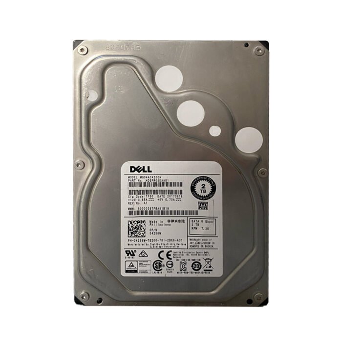 Hard Dell 2TB SATA 6Gbps 7.2K 3.5inch