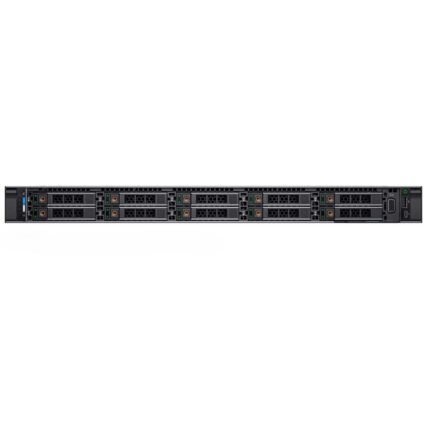 Front view of Dell EMC PowerEdge R640 10x2.5" rack server with compact design and high-performance drive bays for enterprise data center use.