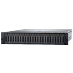 Dell EMC PowerEdge R720XD 24x2.5" rack server front view showing 24 drive bays.