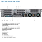 Dell EMC PowerEdge R740 8x2.5 rear
