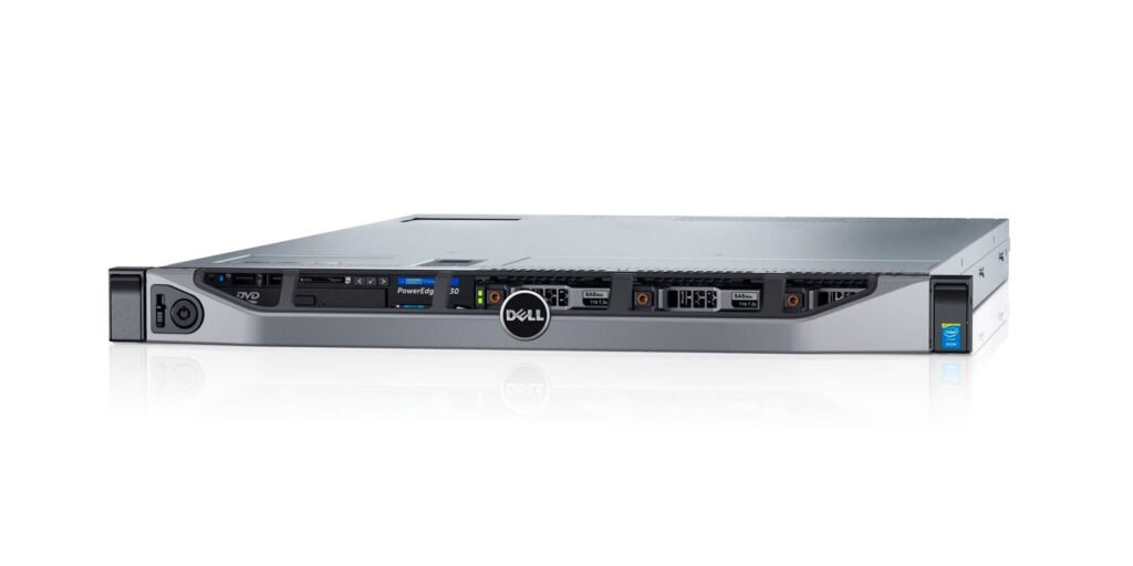 Front bezel for Dell EMC PowerEdge R630 server with 8x 2.5-inch drive bays.
