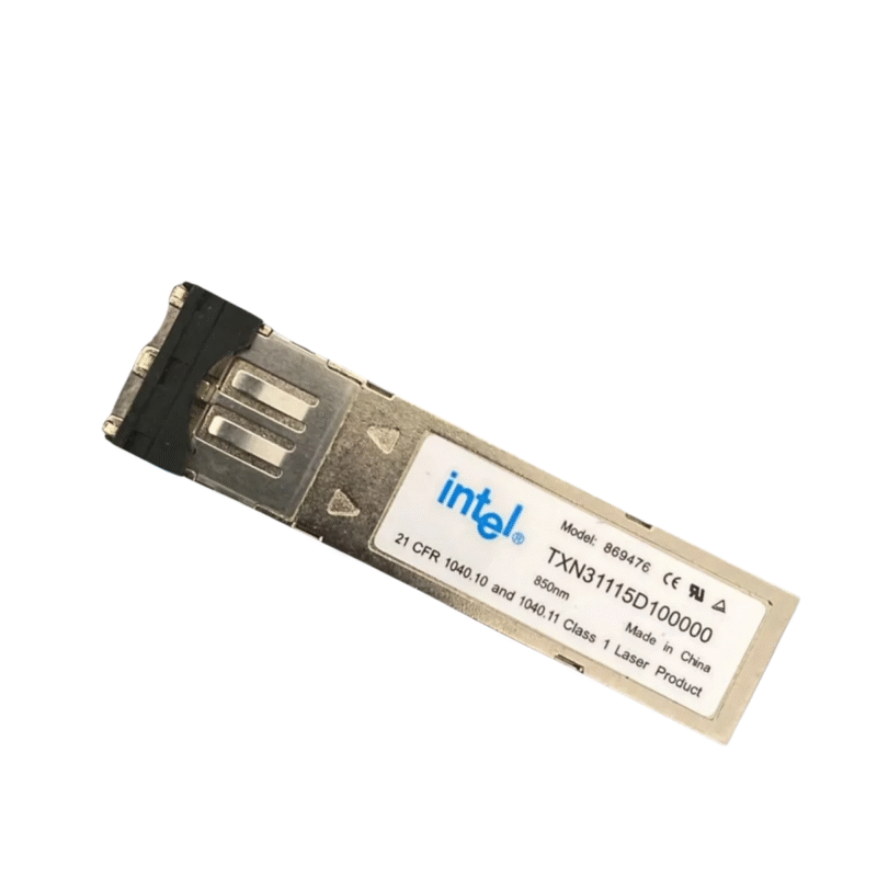 Intel TXN31115D100000 4Gbps Short-Wave SFP Transceiver – 850nm, LC Connector, up to 150m over Multimode Fiber