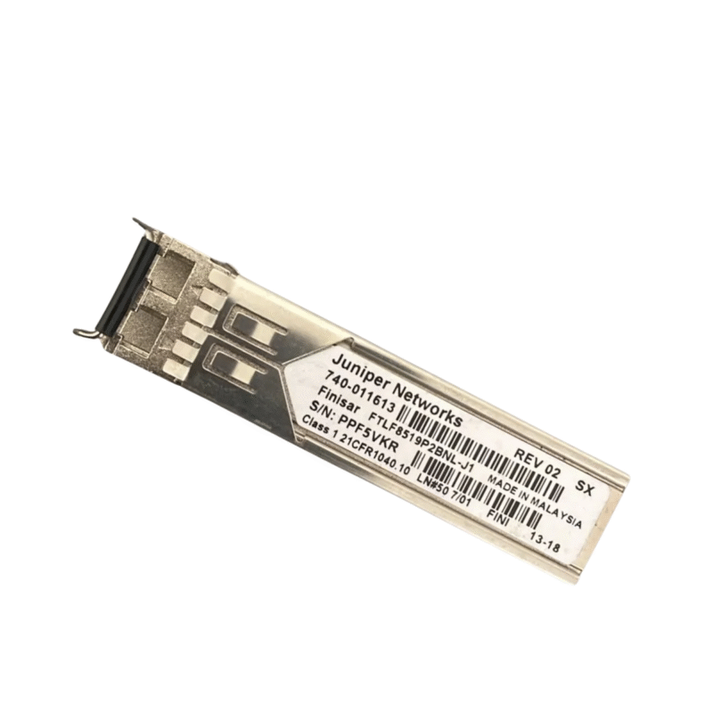 Juniper Networks 1000BASE-SX 1000BASE-SX SFP Transceiver – 850nm, LC Connector, up to 550m over OM2/OM3 Multimode Fiber