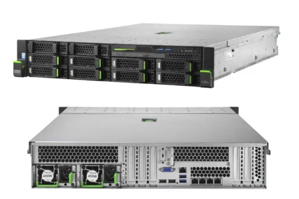 FUJITSU PRIMERGY RX2540 M1 Rack Server 10x3.5 rear