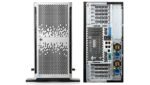 HP ProLiant ML350p Gen8 6×3.5 rear