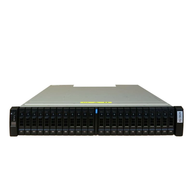 Front view of Dell Xyratex Compellent EB-2425 24-bay 2.5" storage unit