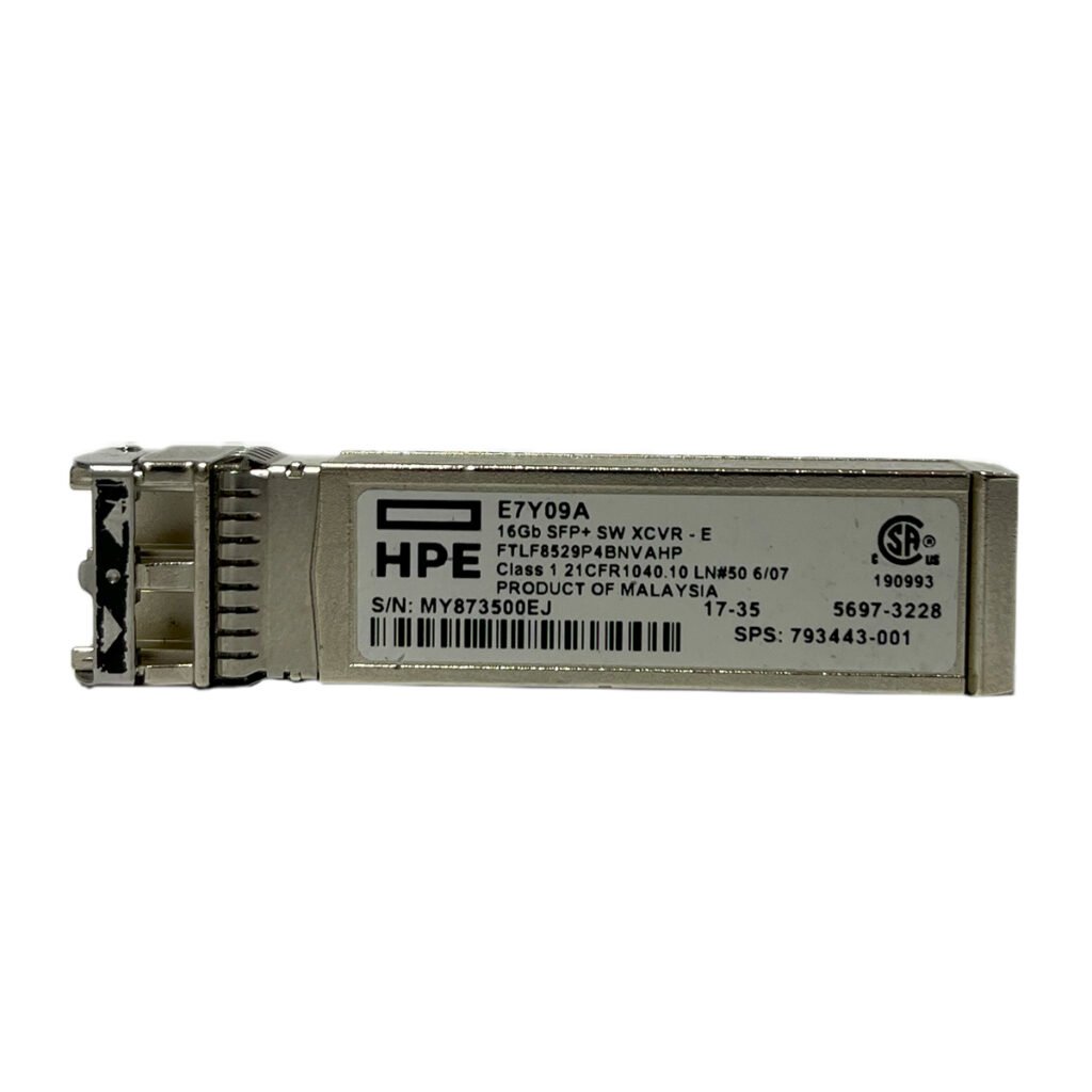 HPE E7Y09A 16Gb SFP+ Short Wave Fibre Channel Transceiver with LC Connector