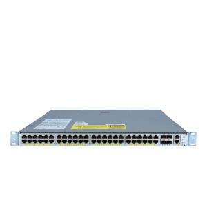 Cisco Catalyst 4948E-F – 48-Port Gigabit Ethernet Layer 3 Managed Switch with 4x 10GbE SFP+ Uplinks and Back-to-Front Cooling