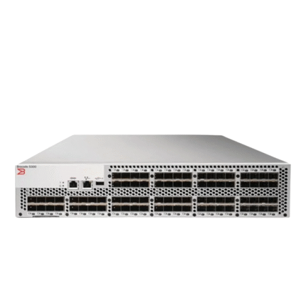 Brocade 5300 Fibre Channel switch with 16 Gbps Fibre Channel ports