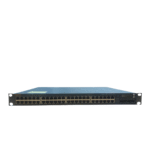 ARUBA S2500 48port 4X10GB switch front view showing 48 Gigabit Ethernet ports and 4 10GbE uplink ports"