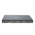 Front view of HPE Aruba Networking 2540 48G with 48 Gigabit ports and 4 SFP+ uplinks