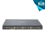 Front view of HPE Aruba Networking 2540 48G with 48 Gigabit ports and 4 SFP+ uplinks