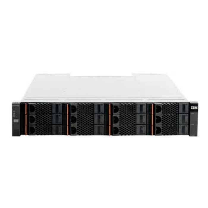 IBM Storwize V7000 12-bay storage front view