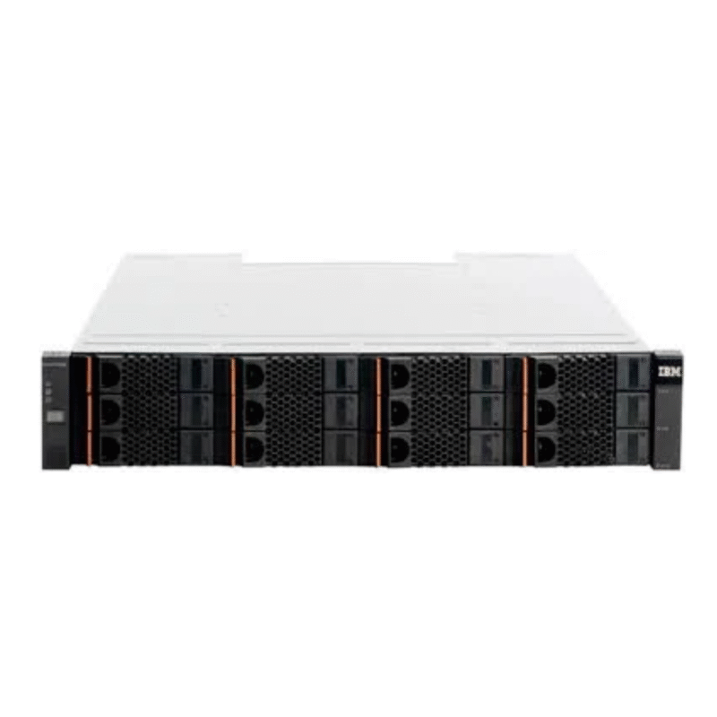 IBM Storwize V7000 12-bay storage front view