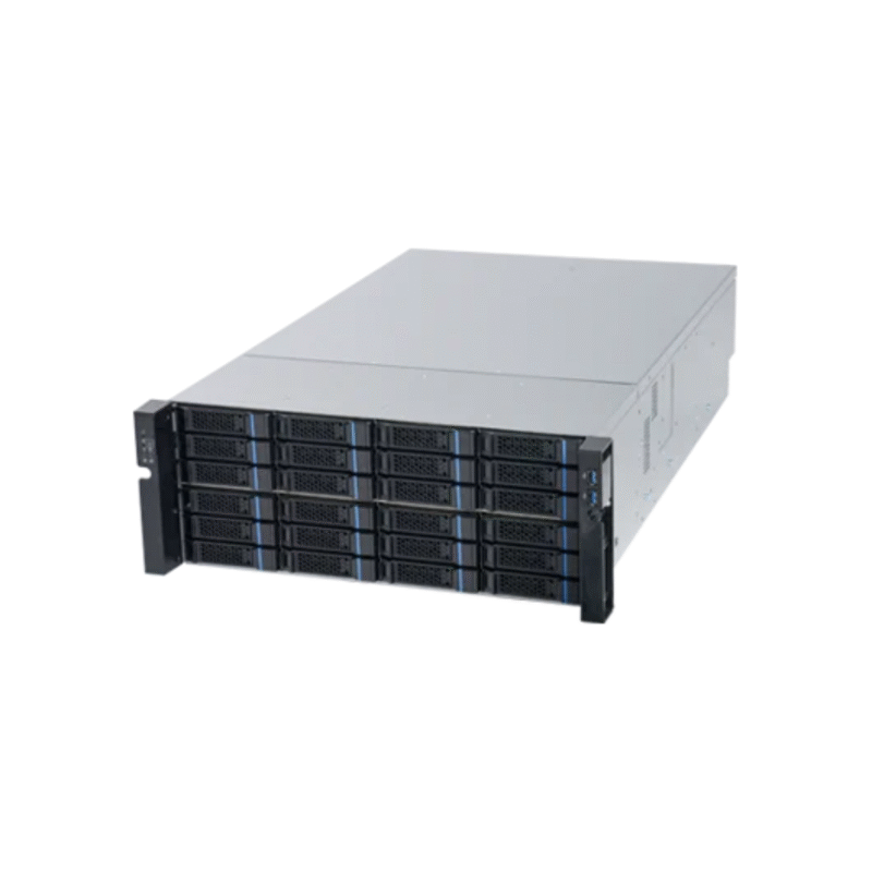 Chenbro RM41824 4U 24-bay storage chassis front view