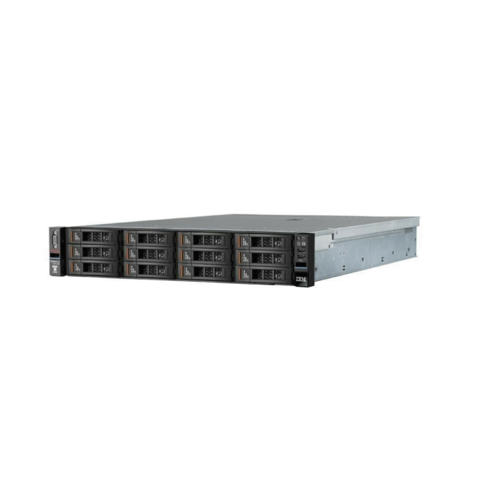 Lenovo System x3650 M5 12x3.5" rack server with hot-swappable drive bays for enterprise storage and computing.