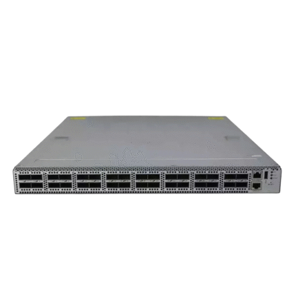 Celestica D4040 32-Port Ethernet Switch front view showing 32 Gigabit Ethernet ports