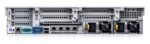 Rear view of Dell EMC PowerEdge R730 with dual power supplies and I/O ports