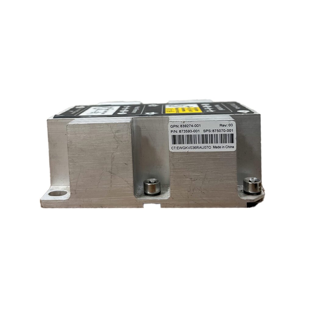 "HPE 839274-001 Heatsink for DL380 G10 Server"