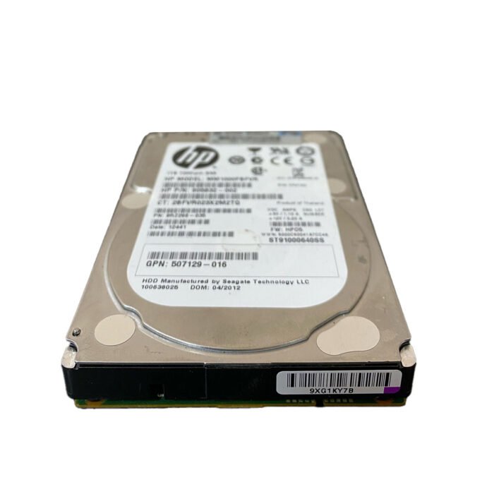 HP 605832-002 1TB 6Gbps 7.2K 2.5inch SAS Hard