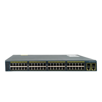 Cisco Catalyst WS-C2960+48P Switch with 48 PoE ports for efficient business connectivity