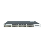 Cisco WS-C3750X-48P showing 48 PoE+ ports
