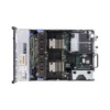 Internal view of Dell EMC PowerEdge R730XD with 24x2.5" drive bays