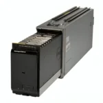 Dell EqualLogic PS-M4110 Blade Array storage blade installed in Dell PowerEdge M1000e chassis with hot-swappable SAS and SSD drives.