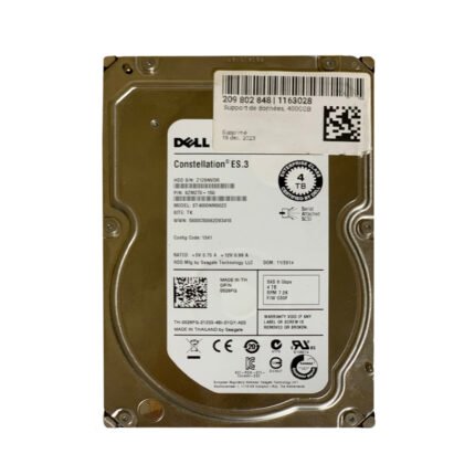 Dell 9ZM270-150 4TB 3.5-Inch SAS Hard Drive – 6Gbps, 7200 RPM