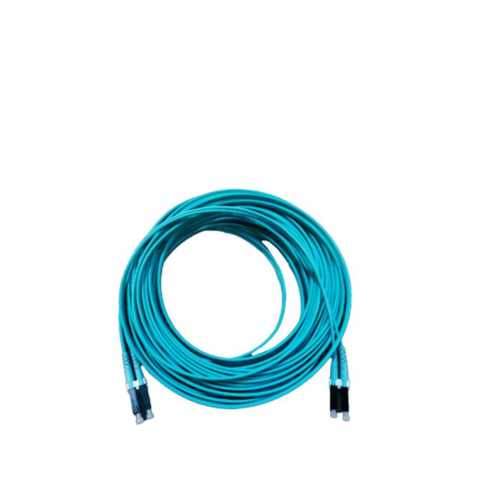 10 Meter Duplex Fiber Optic Patch Cable LC to LC Multi-Mode Male to Male