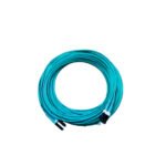 12 Meter Duplex Fiber Optic Patch Cable LC to LC Multi-Mode Male to Male