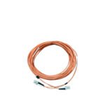 Duplex Fiber Optic Patch Cable 15M LC to LC Multi-Mode Male to Male End