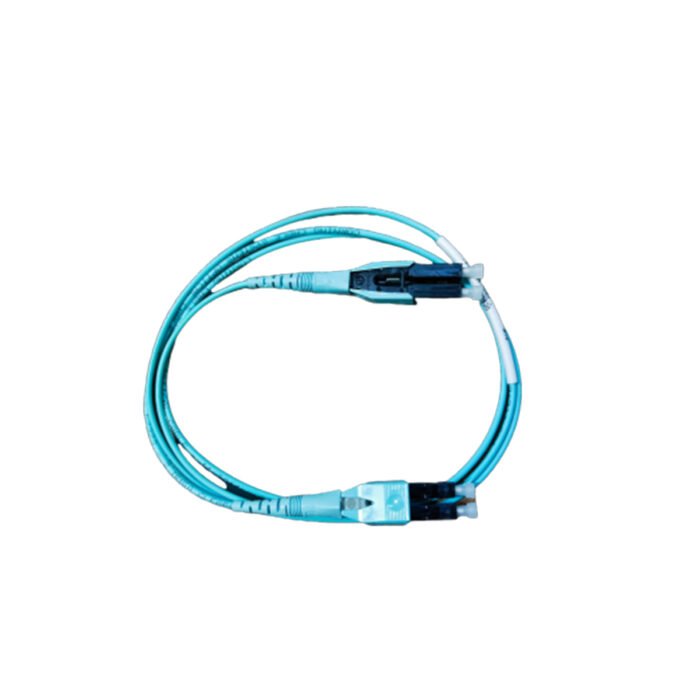 1 Meter Duplex Fiber Optic Patch Cable LC to LC Multi-Mode Male to Male