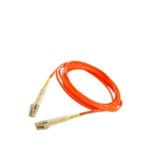 Duplex Fiber Optic Patch Cable 5M LC to LC Multi-Mode Male to Male End
