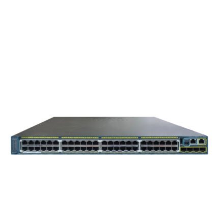 Cisco Catalyst WS-C2960-S 48-port POE+ switch with uplink module