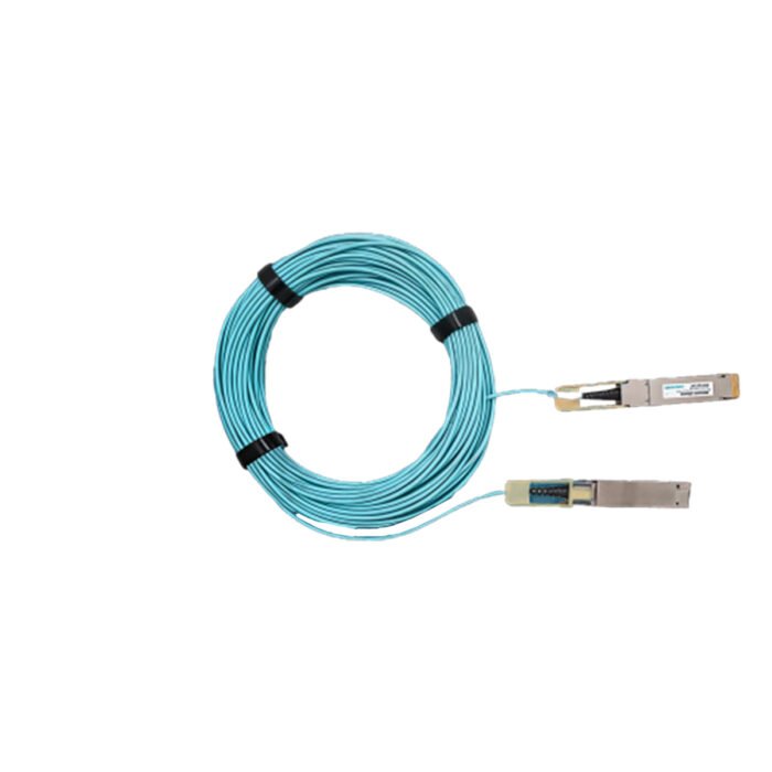 HISENSE 100G QSFP28 AOC Cable – 100M OM4 Multi-Mode Active Optical
