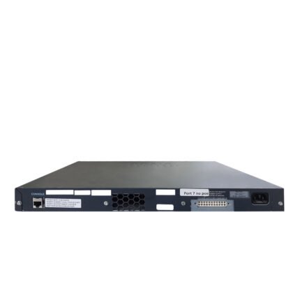 Cisco Catalyst 2960+24P 24-port PoE network switch front view