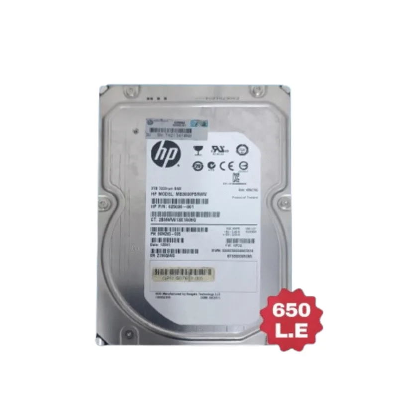 SAS Points | Egypt’s IT Supplier – Servers & Switches 30 HP 3tb 6gbps sas 3.5inch Hard Drive