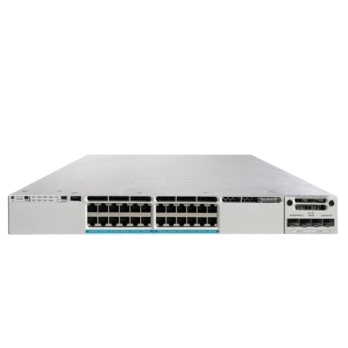 Cisco Catalyst 3850 WS-C3850-24XU – 24-Port Multigig UPOE 10 Gb Switch