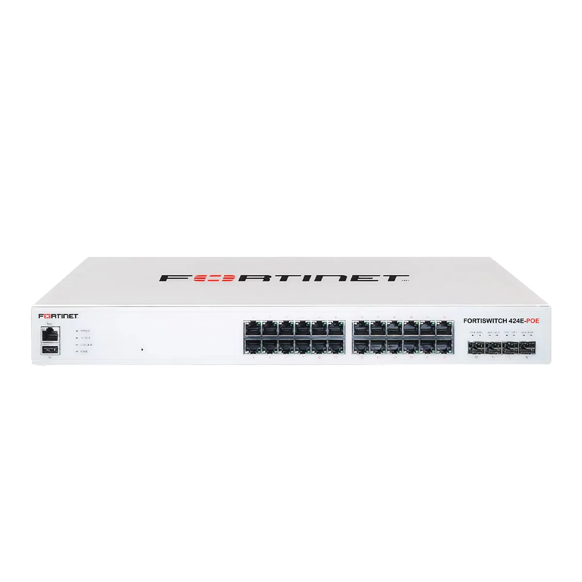 Fortinet FortiSwitch 424E‑POE — 24‑Port Managed PoE+ Ethernet Switch | High‑Performance Enterprise Networking
