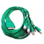 Cisco Serial Cable RJ45 Male To 68-Pin VHDCI Male 3M - CAB-HD8-ASYNC Green
