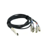 Fiber Direct Attached Cable 1x QSFP to 4x SFP+