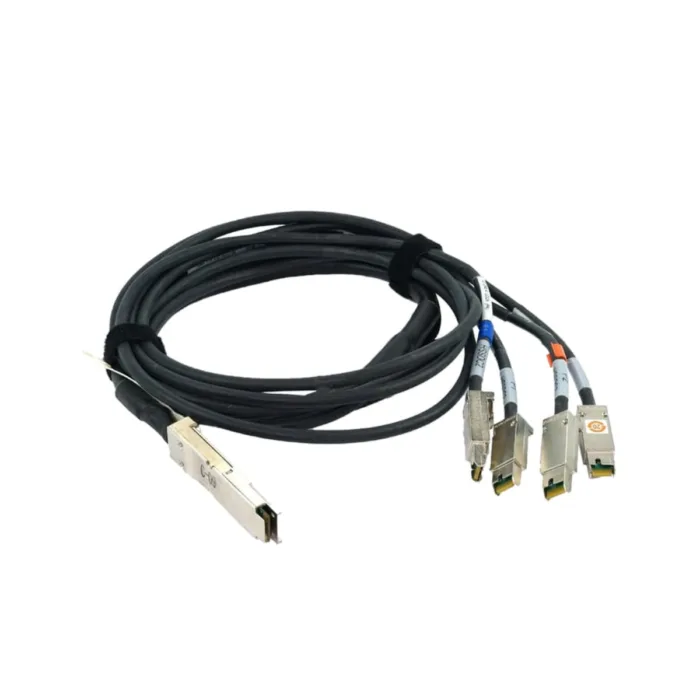 Embedded Direct Cable Fiber Direct Attached Cable 1x QSFP to 4x SFP+